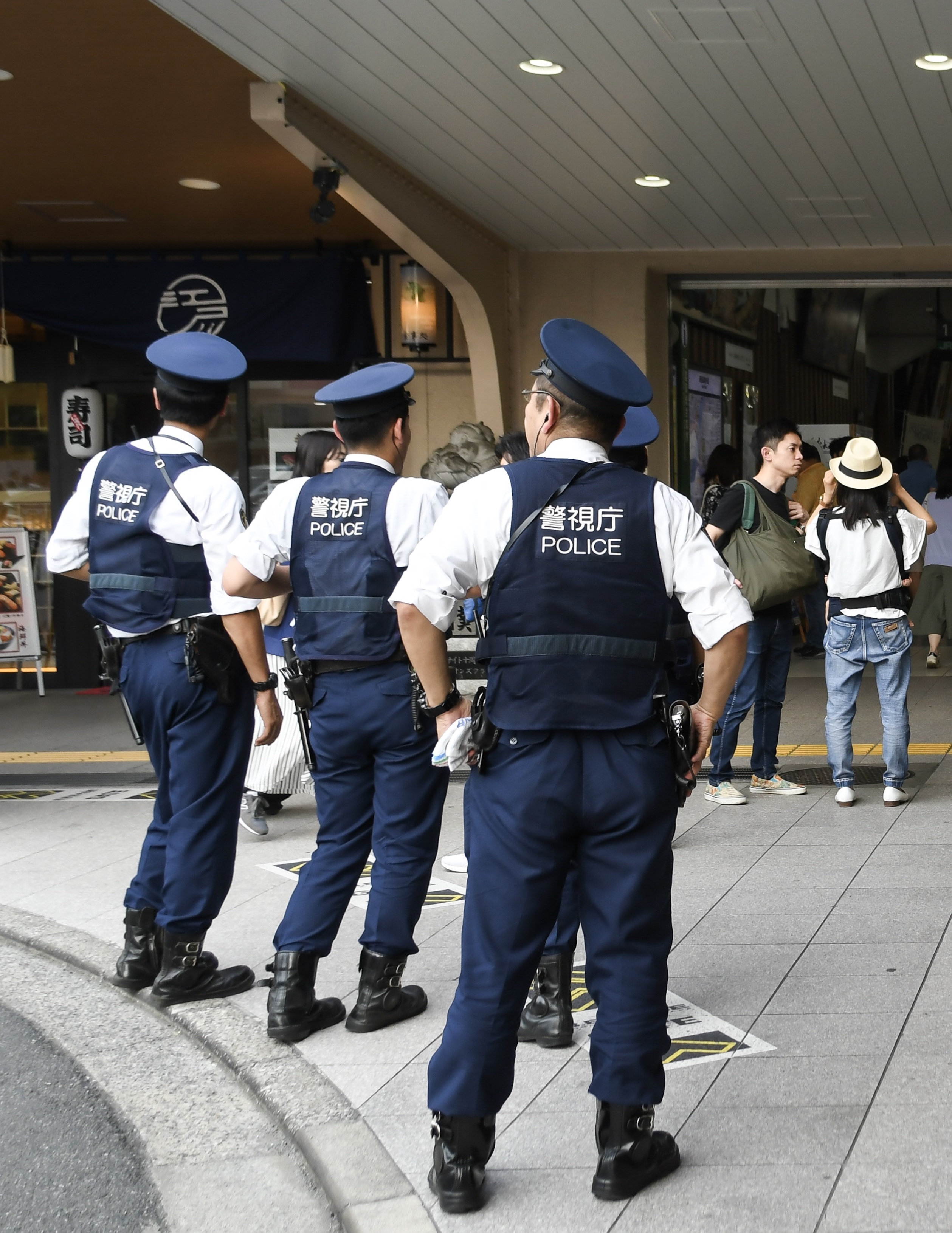 撮影用、警察、警備、交通、白バイ、耐刃防護衣 県警タイプ