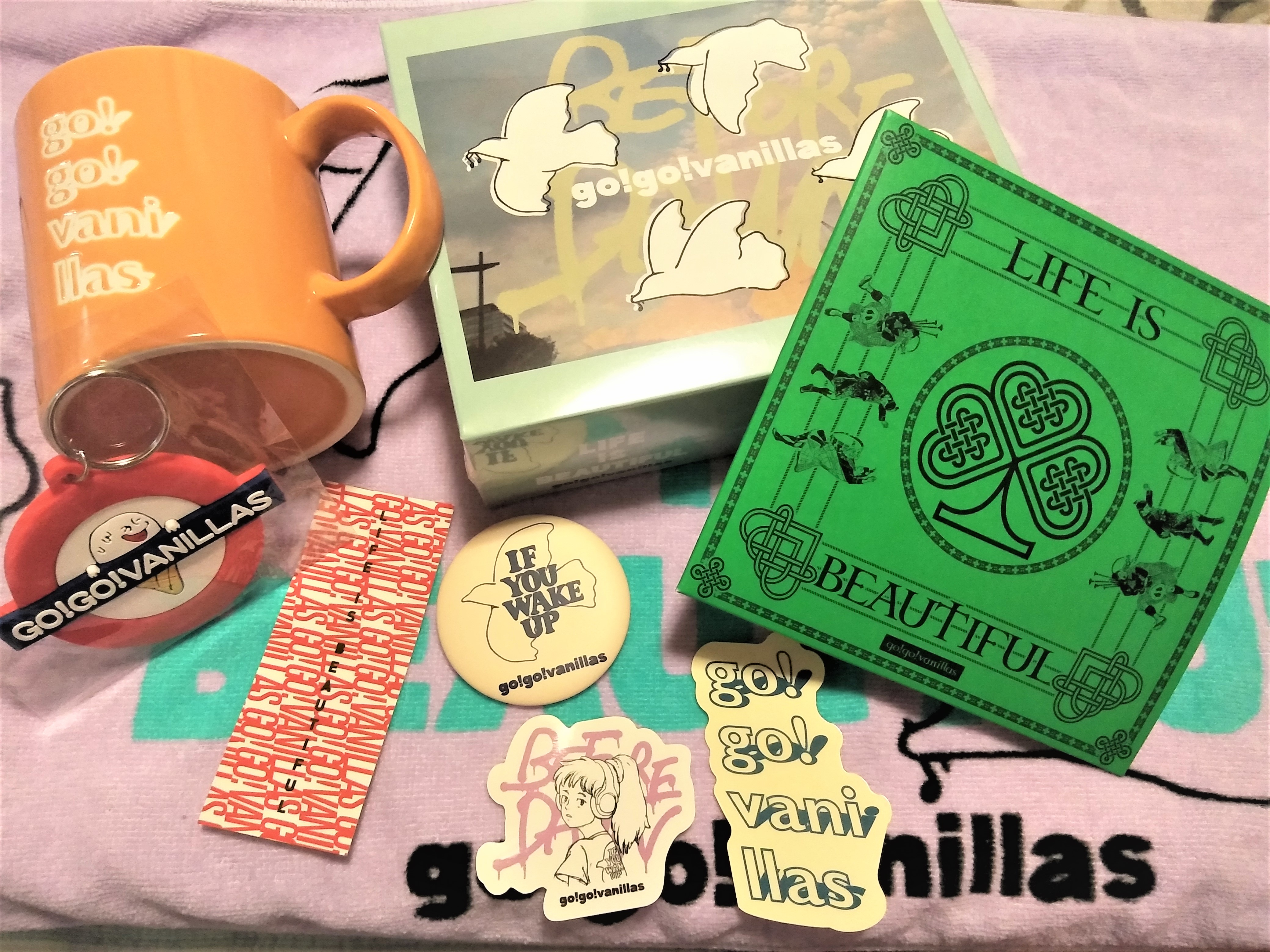 go!go!vanillas LIFE IS BEAUTIFUL 新品未開封 go!go!vanillas ‐ LIFE IS BEAUTIFUL (Live at 横浜アリーナ